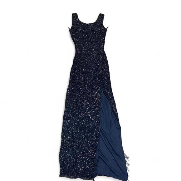 Cache Dresses & Skirts - Cache Women's Navy and Blue Dress